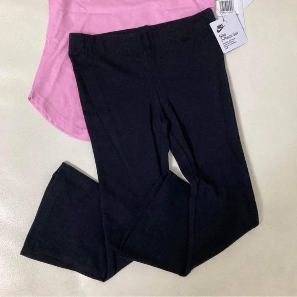 Nike cute pink leggings top pink set - Picture 4 of 6